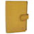 LOUIS VUITTON Epi Agenda PM Day Planner Cover Yellow R20059 LV Auth 69165 Leather  ref.1313918