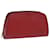 LOUIS VUITTON Epi Dauphine PM Pouch Red M48447 LV Auth 68832 Leather  ref.1313924