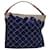 Autre Marque BOTTEGA VENETA Shoulder Bag Canvas Blue Auth yk11311 Cloth  ref.1313950