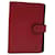 LOUIS VUITTON Epi Agenda PM Day Planner Cover Rouge R20057 Auth LV 69158 Cuir  ref.1313992