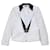 Veste de défilé Gucci Printemps 2012 Soie Coton Noir Blanc  ref.1314012