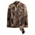 Gucci Spring 2009 python biker jacket Brown Black Beige Exotic leather  ref.1314013