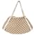 Gucci Abbey Shopper-Tasche mit GG-Monogramm Beige Leinwand  ref.1314051