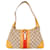 Gucci GG Monogram Jackie Shoulder Bag Beige Cloth  ref.1314058