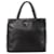 Prada Triangle Leather Tote Bag Black Cloth  ref.1314060