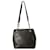 CHANEL Vintage schwarze Tote Bag aus Kaviarleder mit silberner Hardware  ref.1314067