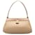 Dior Brown Medium Key Bag Beige Leather Pony-style calfskin  ref.1314093