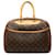 Louis Vuitton Brown Monogram Deauville Leather Cloth  ref.1314116