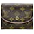 Louis Vuitton Brown Monogram Ariane Compact Wallet Pink Leather Cloth Pony-style calfskin  ref.1314147