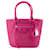 Le Cagole Panier M Shoulder Bag - Balenciaga - Nylon - Pink  ref.1314179