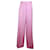 Stella Mc Cartney Stella McCartney Hose mit weitem Bein aus rosa Wolle Pink  ref.1314209