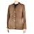 Autre Marque Brown suede leather jacket - size UK 12  ref.1314222