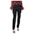 Jil Sander Black wool straight-leg tailored trousers - size UK 12  ref.1314232