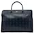 Sac messager MCM Business Bag en noir avec poignée, sac pour ordinateur portable et logo imprimé.  ref.1314267