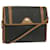 Christian Dior Honeycomb Canvas Bolsa de Ombro PVC Couro Preto Auth ep3692  ref.1314332