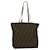 FENDI Zucca Canvas Tote Bag Black Brown Auth ep3655 Cloth  ref.1314350