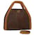ETRO Hand Bag PVC Leather 2way Brown Auth yk11205  ref.1314353