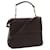 BALLY Hand Bag Leather 2way Dark Brown Auth ki4252  ref.1314354