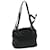 LOEWE Anagram Shoulder Bag Leather Black Auth yk10932  ref.1314373