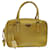 Saffiano PRADA Safiano leather Hand Bag Gold Auth 68846 Golden  ref.1314375