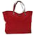 GUCCI Sac cabas en toile GG Rouge 282439 Auth yk11310  ref.1314383
