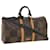 Louis Vuitton Keepall Bandouliere 50 Brown Cloth  ref.1314430