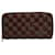 Louis Vuitton Zippy Wallet Brown Cloth  ref.1314500