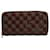 Portafoglio Zippy Louis Vuitton Marrone Tela  ref.1314500