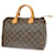 Louis Vuitton Speedy 30 Brown Cloth  ref.1314582