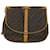 Louis Vuitton Saumur Brown Cloth  ref.1314618