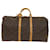 Louis Vuitton Keepall 55 Brown Cloth  ref.1314716