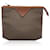Yves Saint Laurent Clutch Bag Vintage Brown Cloth  ref.1314733