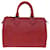 Louis Vuitton Speedy 25 Rosso Pelle  ref.1314983