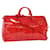 Louis Vuitton Keepall Bandouliere 50 Roja Plástico  ref.1315017