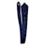 Hermès Gravatas Azul escuro Seda  ref.1315063