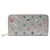 Louis Vuitton Silver Metallic Monogram Garden Zippy Wallet Cloth  ref.1315158