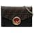 Fendi Brown Zucca Kan I F Embossed Wallet on Chain Leather Pony-style calfskin  ref.1315166