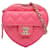 Bolso bandolera Chanel Pink Mini CC in Love Heart Rosa Cuero  ref.1315193