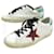 GOLDEN GOOSE SHOES SUPERSTAR SNEAKERS 22123141 36 WHITE LEATHER + POUCH  ref.1315234