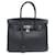 Hermès Hermes Birkin Handtasche 30 HANDTASCHE AUS PALLADIE-LEDER AUS SCHWARZEM TOGO-LEDER  ref.1315235
