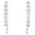 Hermès HERMES STERLING SILVER CONFETTI PENDANT EARRINGS 925 12.2GR EARRINGS Silvery  ref.1315240