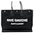 Yves Saint Laurent NEW SAINT LAURENT RIVE GAUCHE CABAS HANDBAG 499290 BLACK CANVAS BAG Cloth  ref.1315258