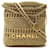Nuova borsa Chanel 22 MINI METIERS D’ART AS3980 BORSA A MANO TRACOLLA IN PELLE D'oro  ref.1315263