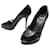 Christian Dior Shoes 38.5 BLACK PATENT LEATHER PUMPS LEATHER PUMP SHOES  ref.1315276