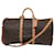 NEW LOUIS VUITTON KEEPALL TRAVEL BAG 55 MONOGRAM BAG CANVAS SHOULDER STRAP Brown Cloth  ref.1315293