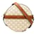 Céline Triomphe Canvas Round Coin Purse on Strap Cloth  ref.1315308