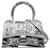 Balenciaga Hourglass XS Handtasche aus geprägtem Leder mit Graffiti-Muster 592833  ref.1315313