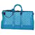 Louis Vuitton Keepall Bandouliere 50 Blau Synthetisch  ref.1315382