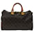 Louis Vuitton speedy Bandouliere 35 Brown Cloth  ref.1315488