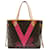 Louis Vuitton Neverfull MM Brown Cloth  ref.1315629